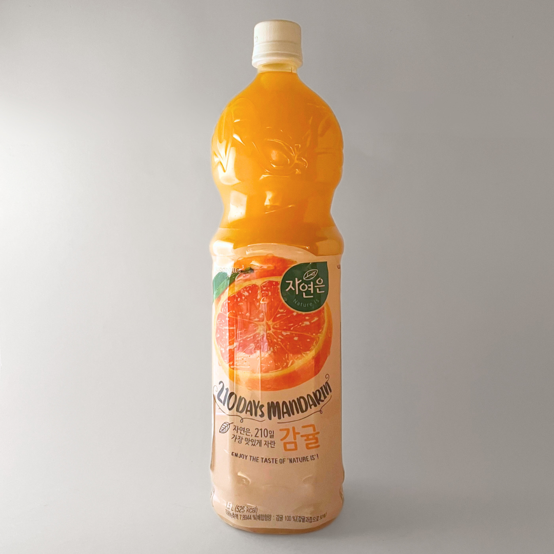 웅진 자연은 감귤 1.5L(WJ 柑橘汁 1.5L)