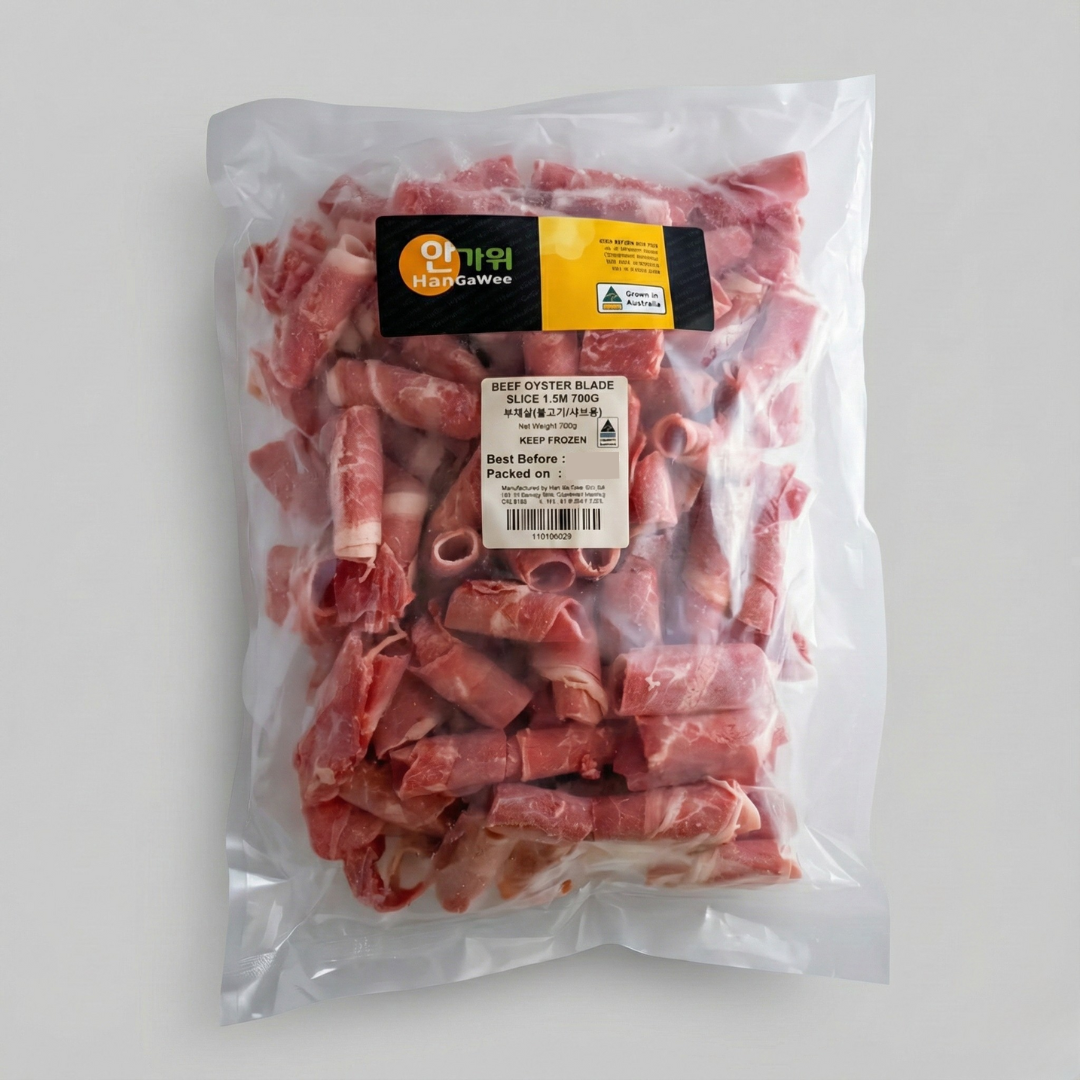 부채살 1.5mm 700g(Beef Oyster Blade Sliced 1.5mm 700g)