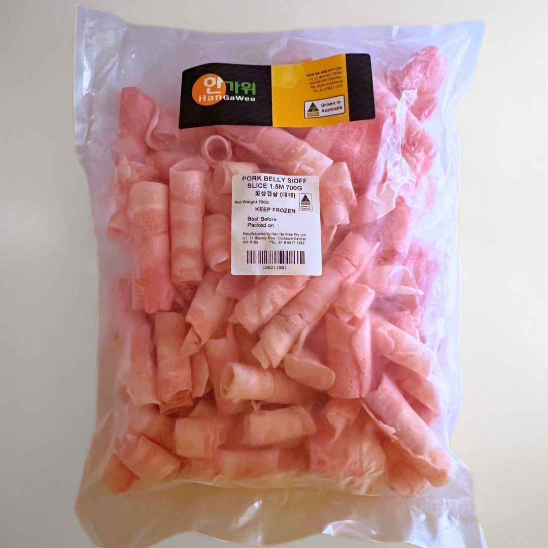 대패삼겹살 1.5mm 700g(五花肉(去皮) 1.5mm 700g)