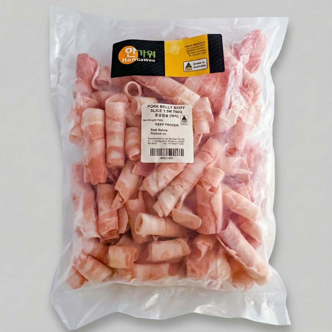 대패삼겹살 1.5mm 700g(Pork Belly(Skin Off) 1.5mm 700g)