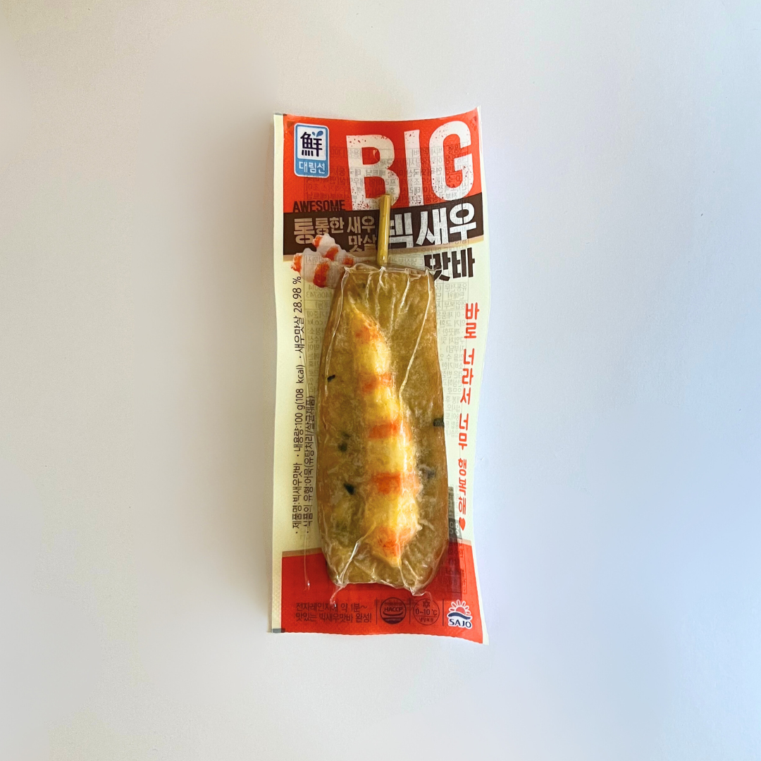 대림 빅 새우맛바 100G(DL Big Prawn FishCakeBar 100G)