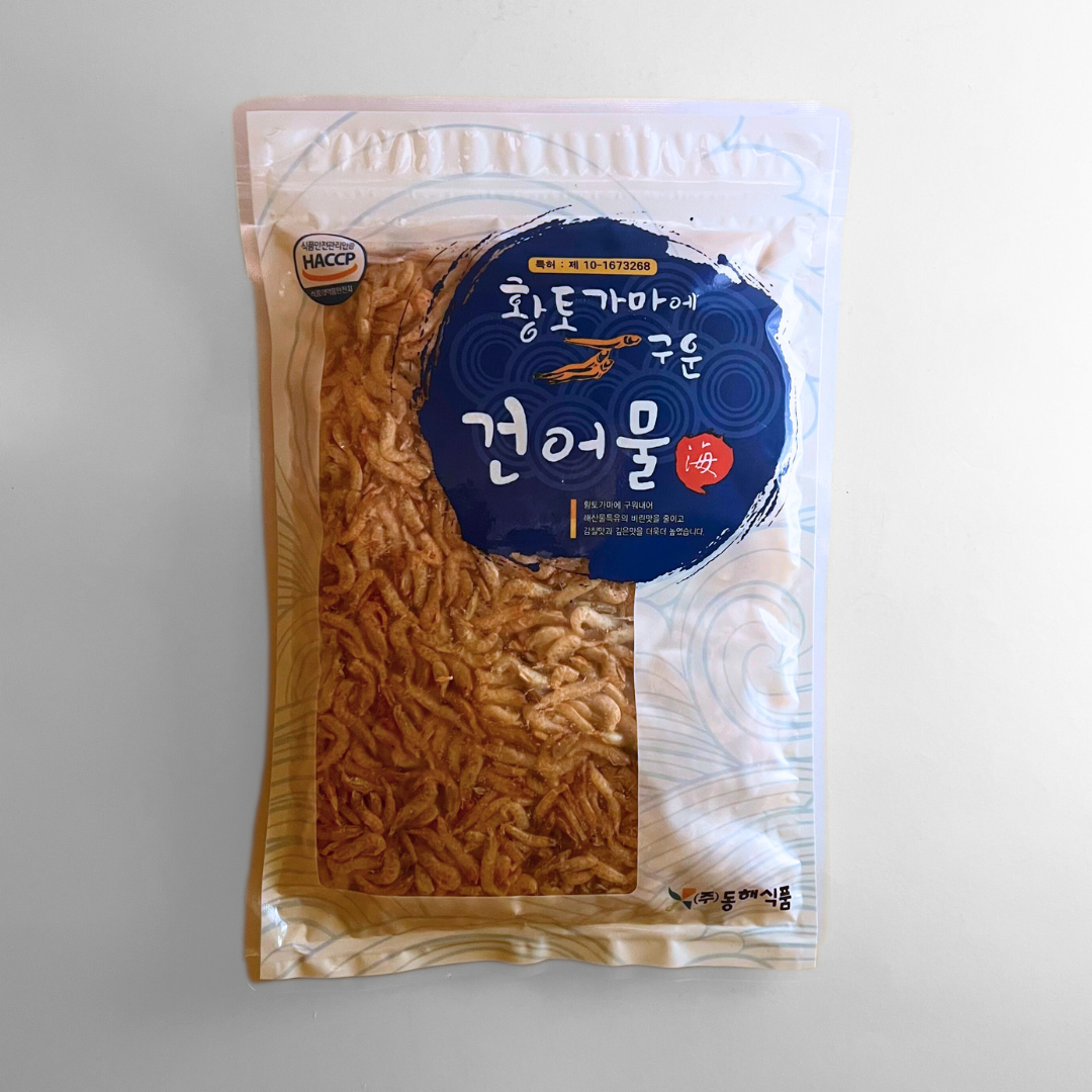 황토가마에 구운 보리새우 100G(DRIED SHRIMP 100G)