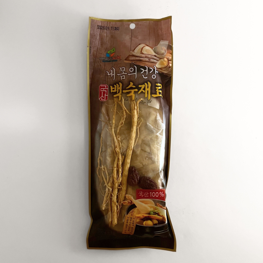 명성 국산 백숙 재료 100G(MS Chicken Soup Spices 100G)