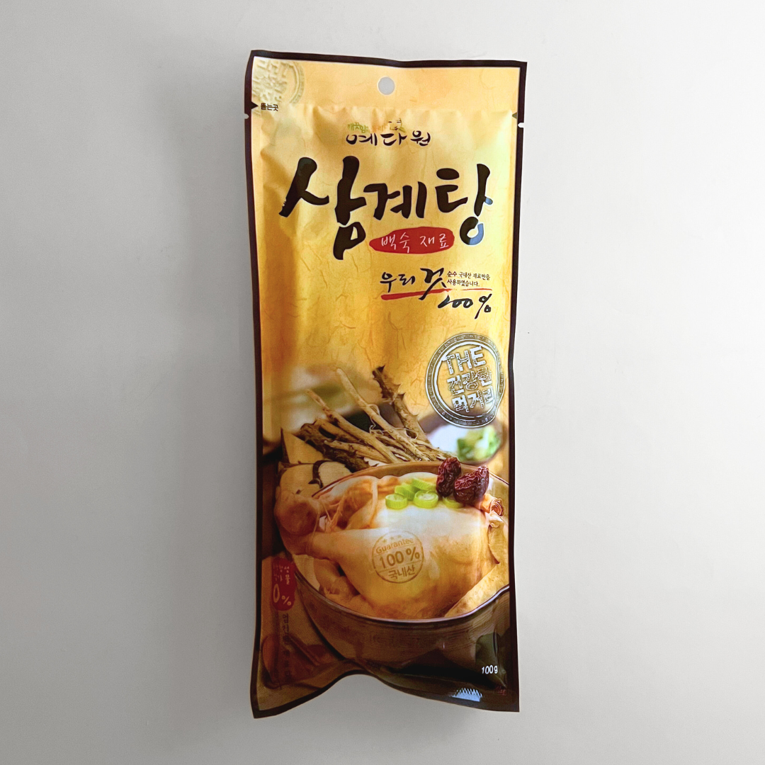 예다원 삼계탕 백숙재료 100G(YDW鸡汤香料100G)