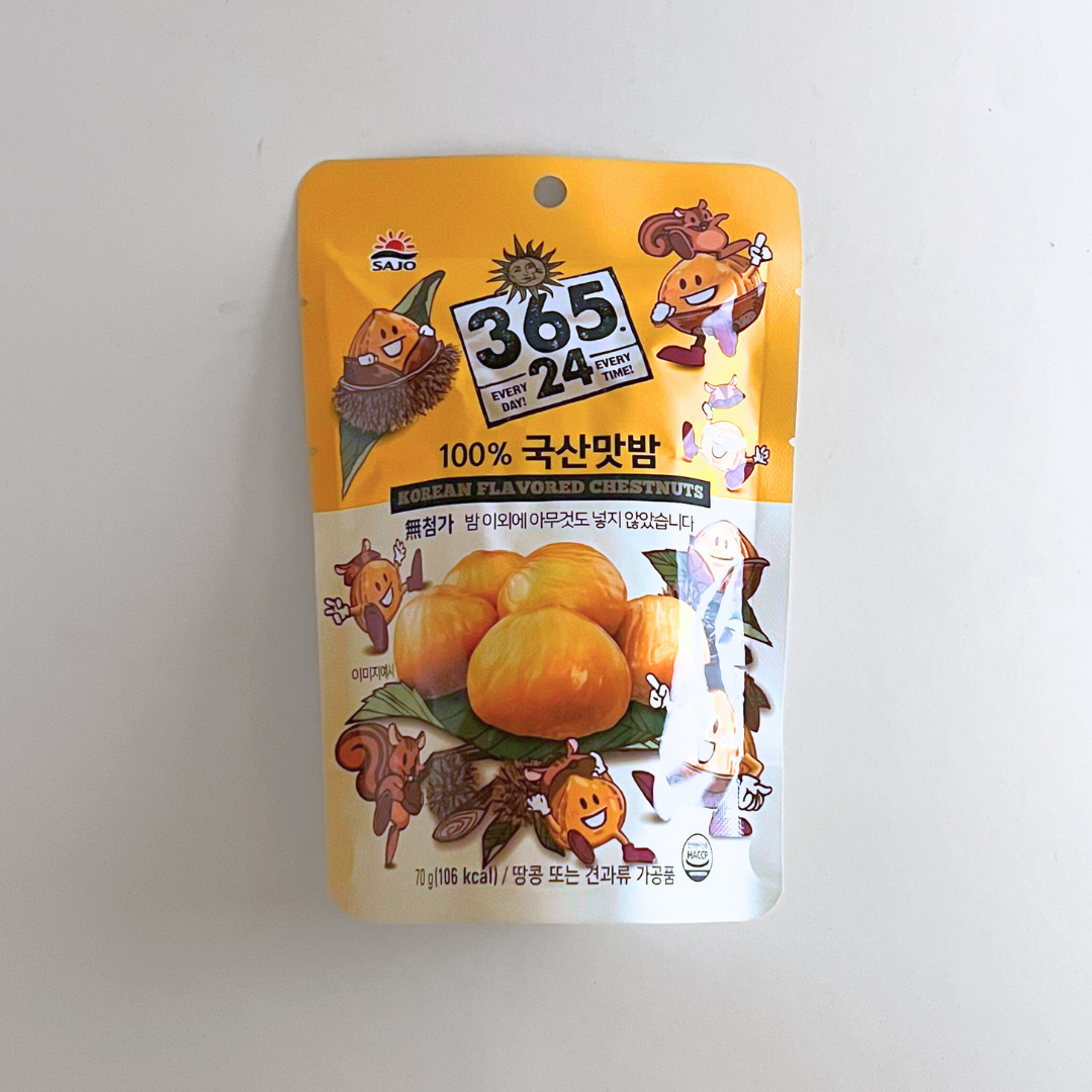 해표 100%국산 맛밤 70g(HP 烤栗子 70g)