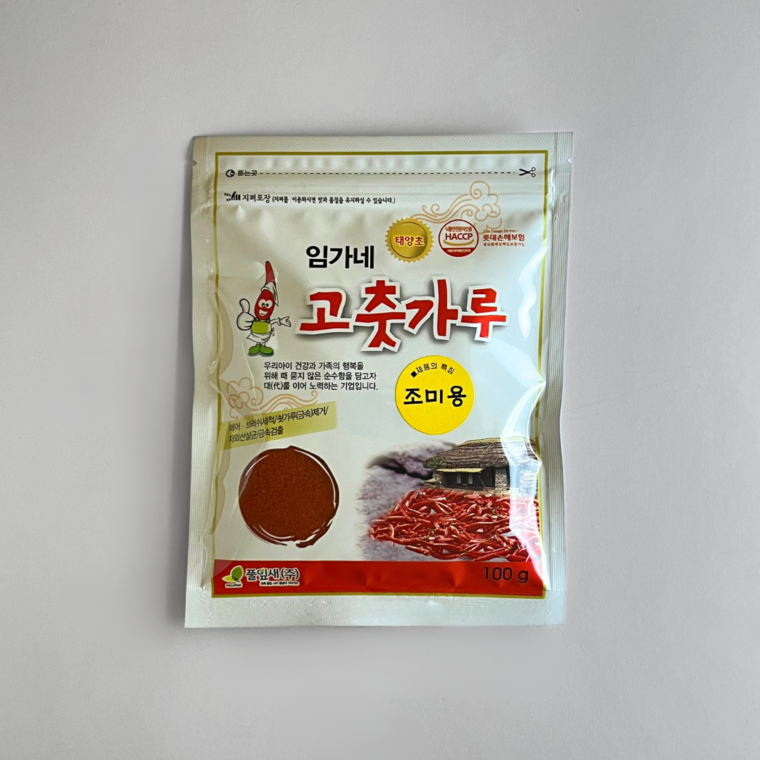 덕산 임і네 고추і루(조미용) 100g-1(DS 辣椒粉(细) 100g-1)