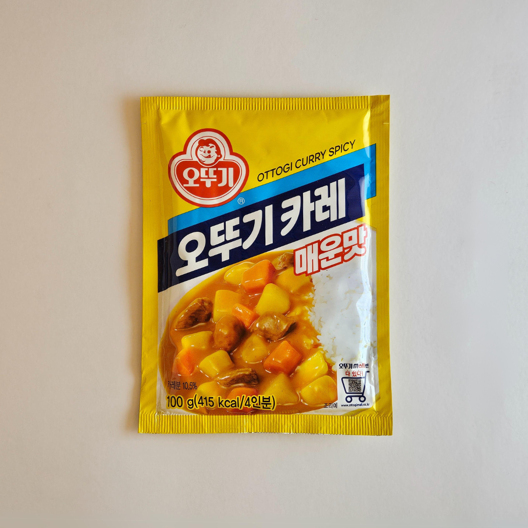 오뚜기 카레(매운맛) 100g(OTG 咖喱粉(热) 100g)
