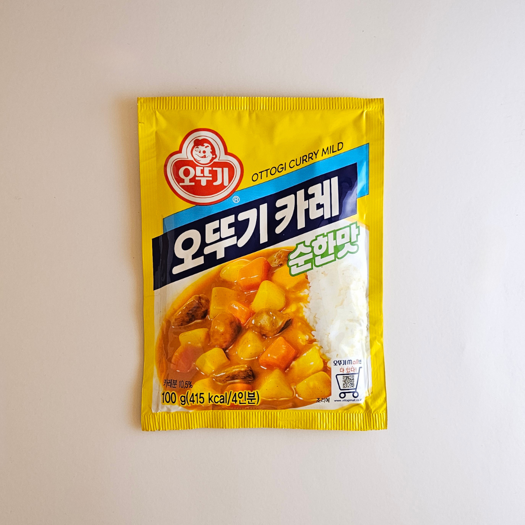 오뚜기 카레(순한맛) 100g(OTG 咖喱粉(淡) 100g)