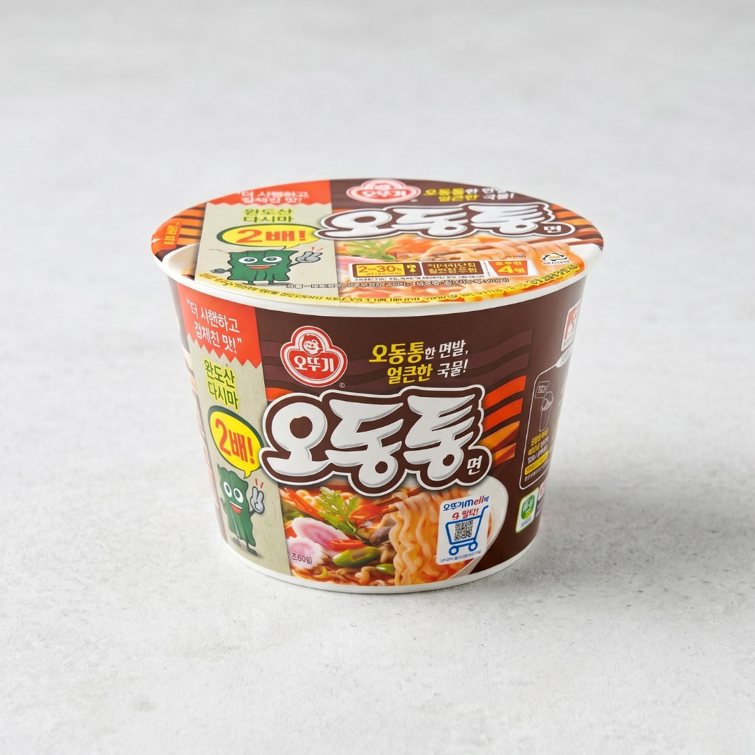 오뚜기 오동통면 용기 100g(OTG Odongtong Ramen Bowl 100g)