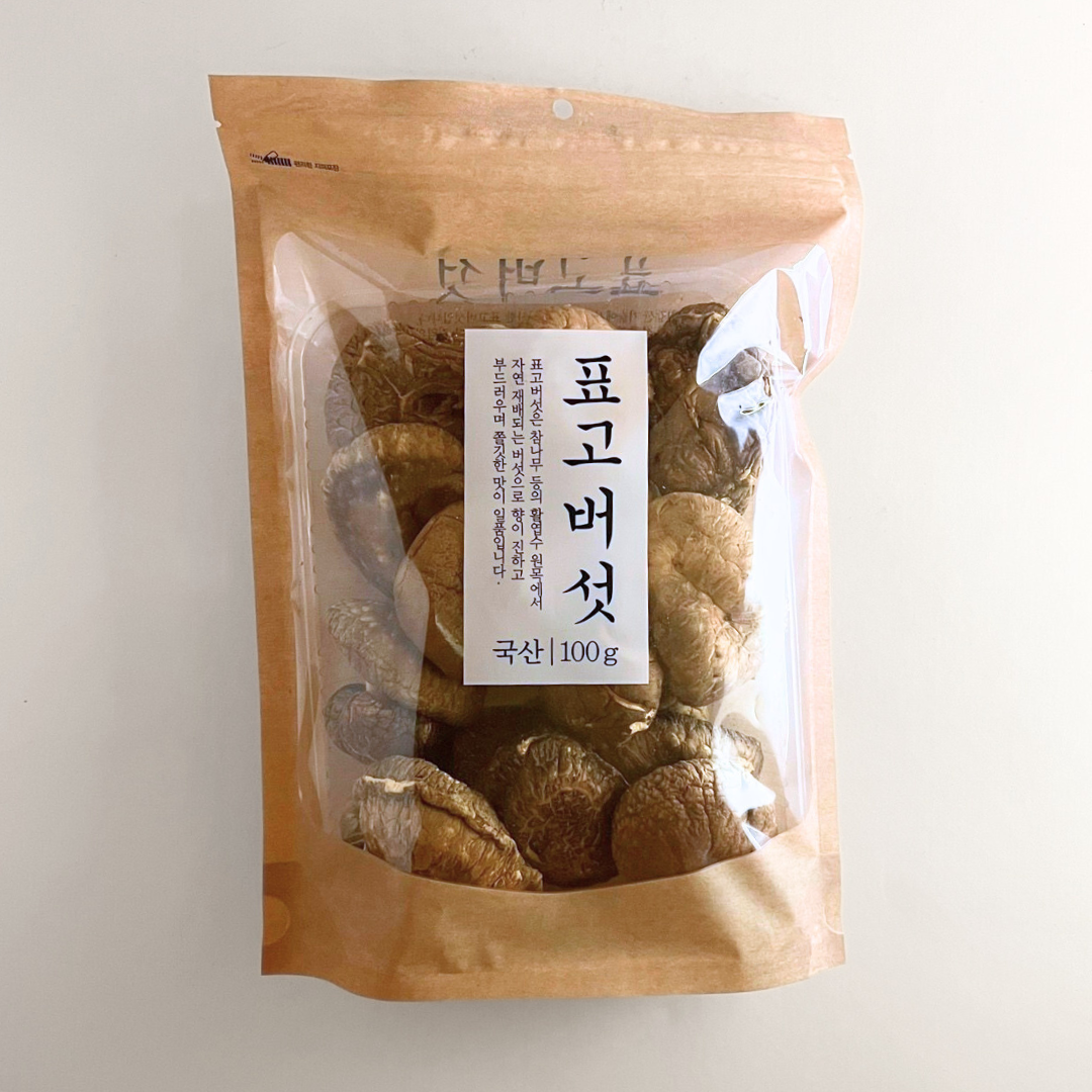 용인 건표고버섯 100g(YI 干香菇 100g)
