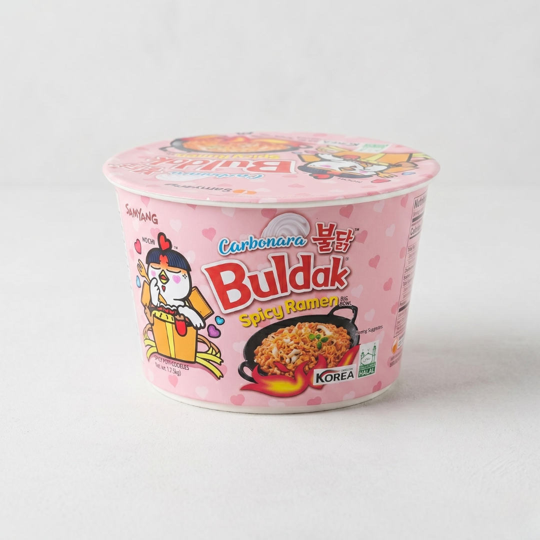 삼양 까르보나라 불닭볶음면 용기 105g(SY Carbo Hot Chicken Ramen(Bowl) 105g)