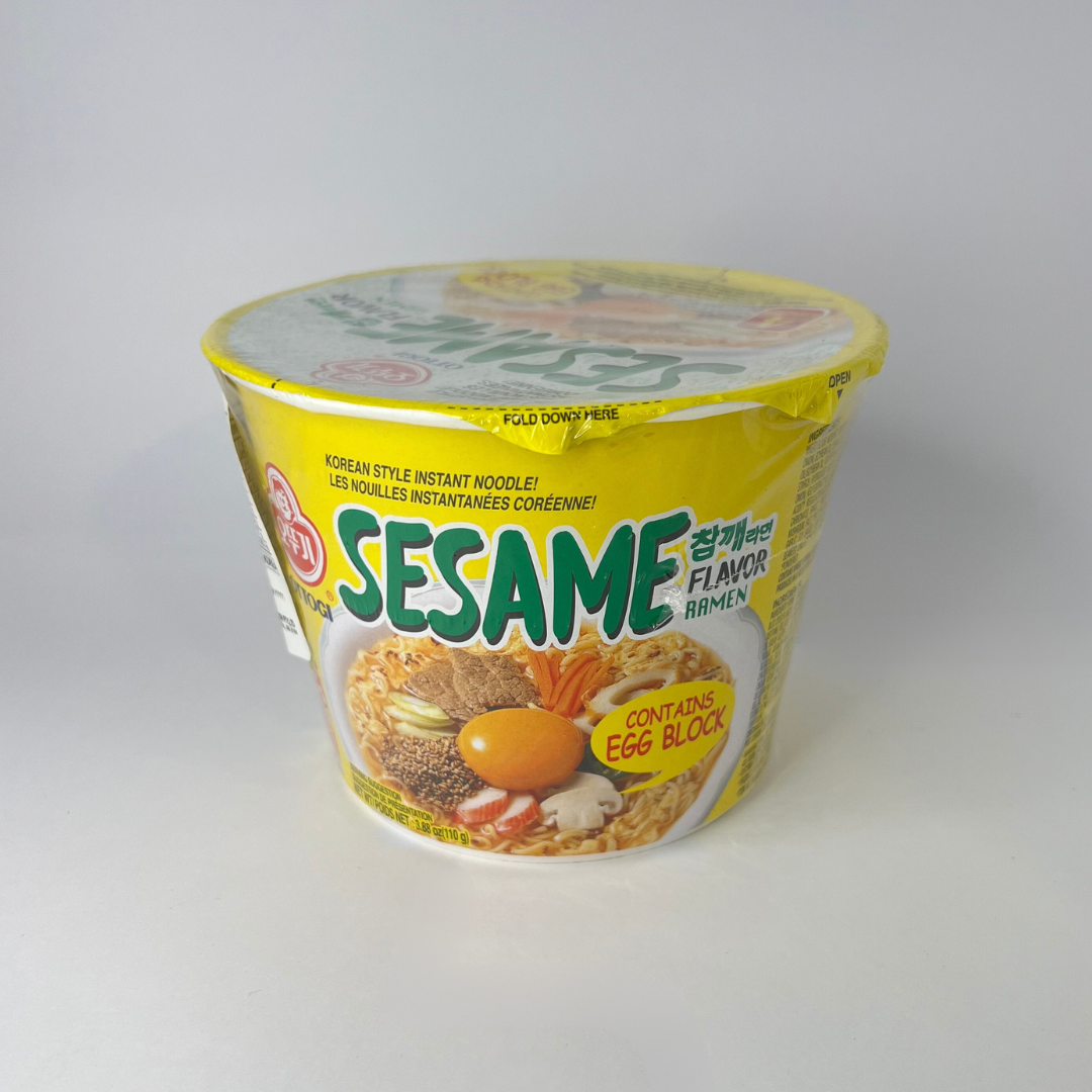 오뚜기 참깨라면 용기 110G(OTG 芝麻拉面碗 EX 110G)