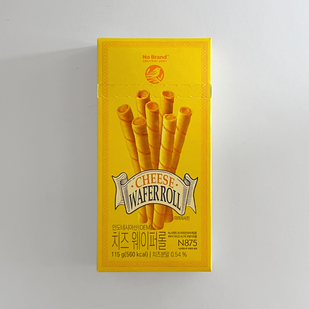 노브랜드 치즈 웨이퍼롤 115g(NB 芝士威化卷 115g)