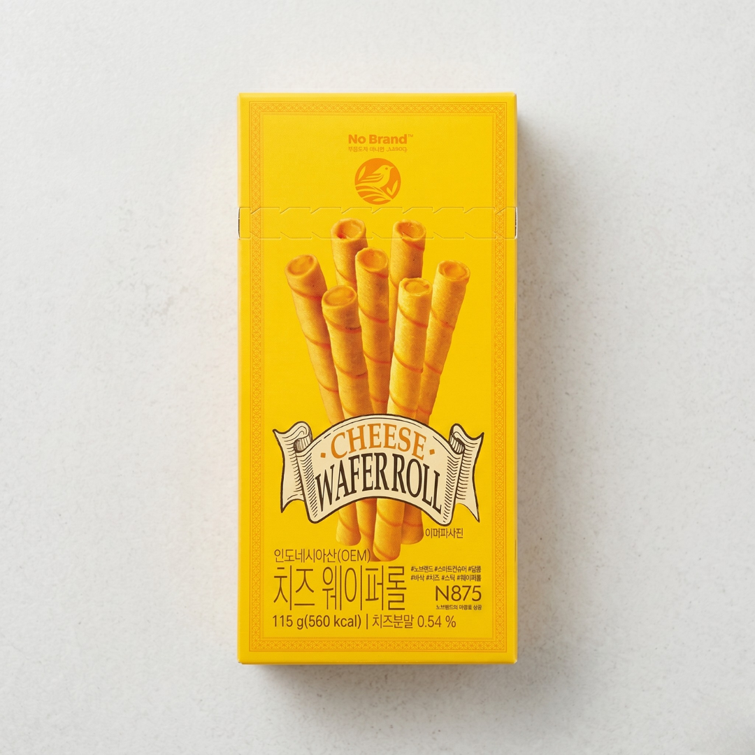 노브랜드 치즈 웨이퍼롤 115g(NB Cheese Wafer Roll 115g)