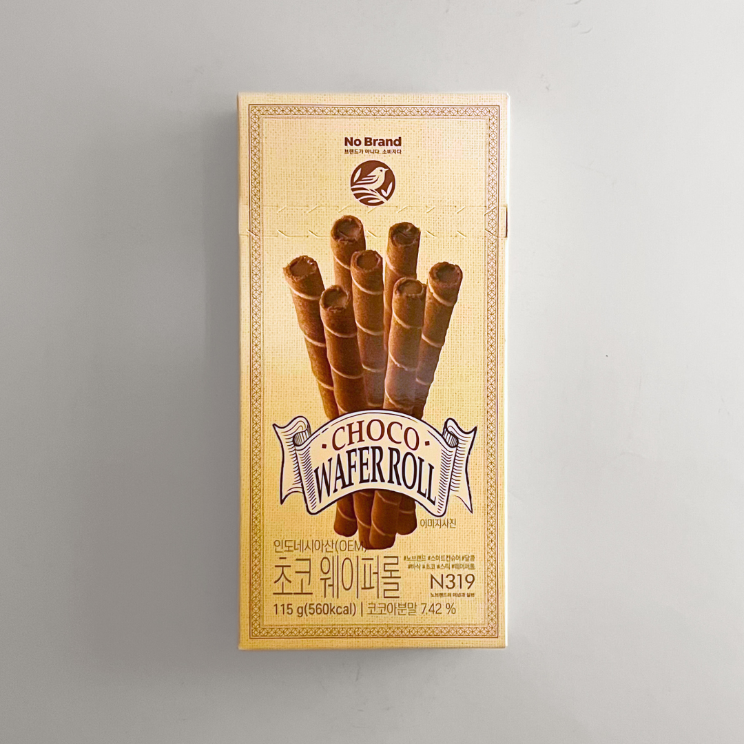 노브랜드 초코 웨이퍼롤 115g(NB Choco Wafer Roll 115g)