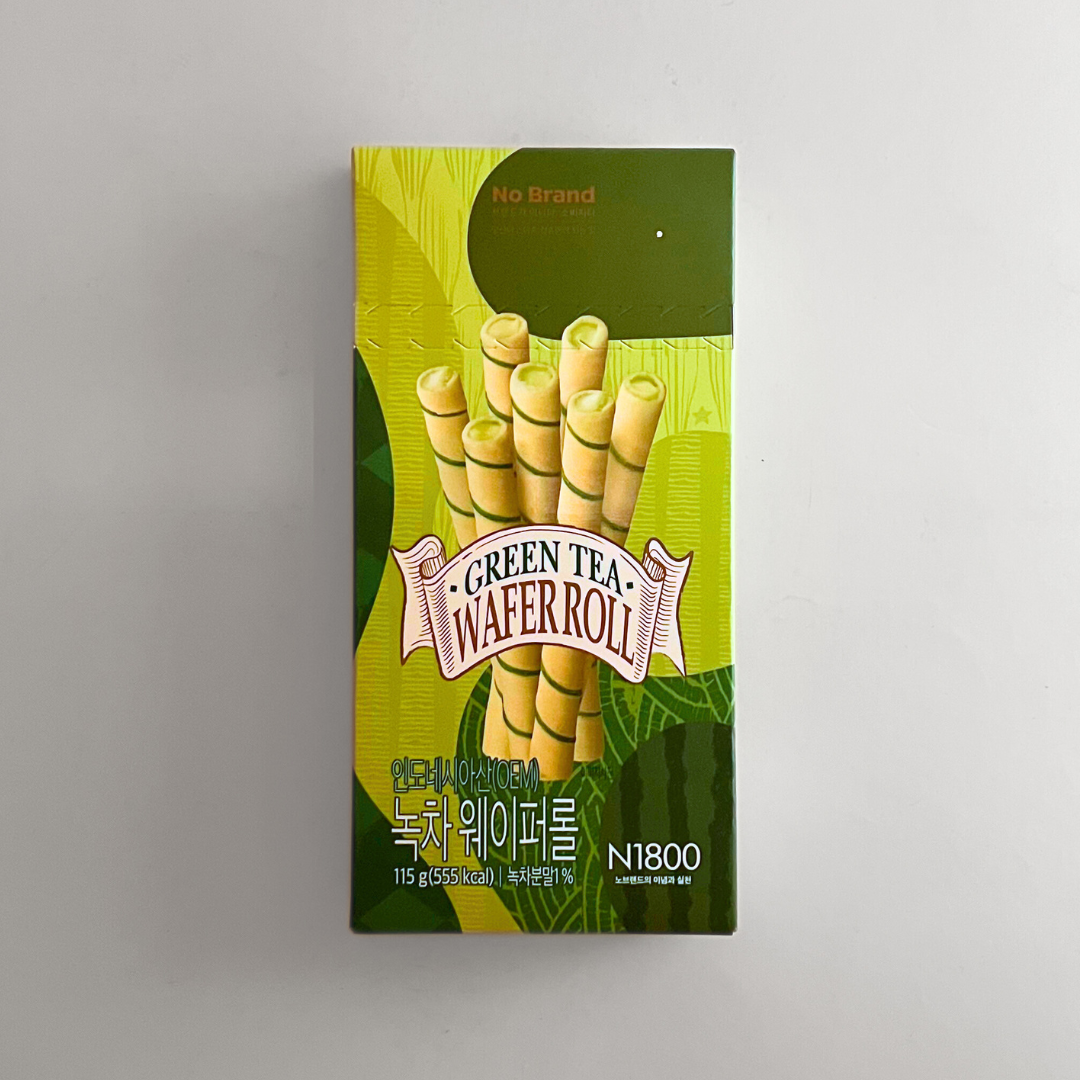 노브랜드 녹차 웨이퍼롤 115g(NB Green Tea Wafer Roll 115g)
