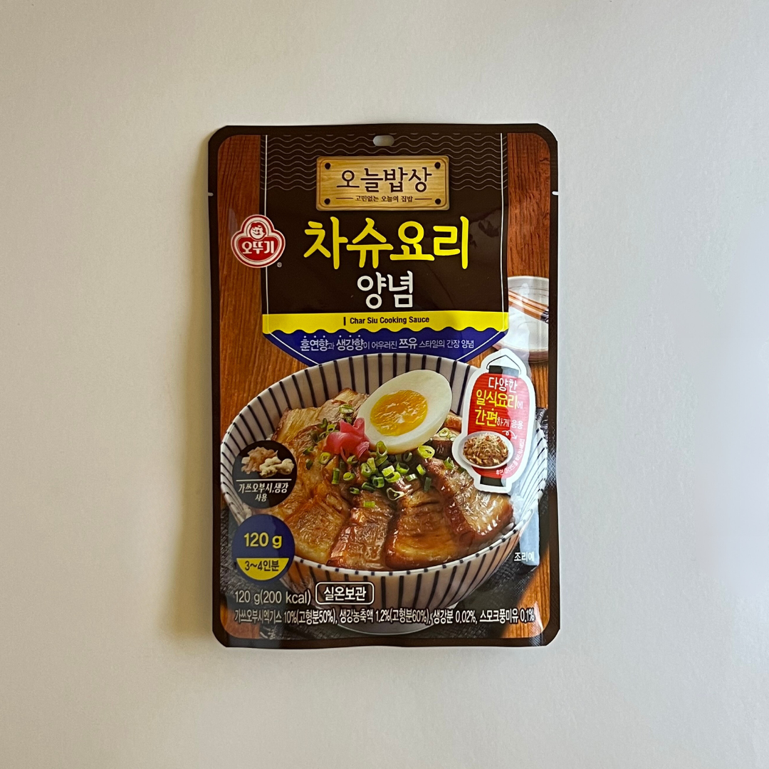 오뚜기 차슈 양념 120G(OTG叉烧酱120G)