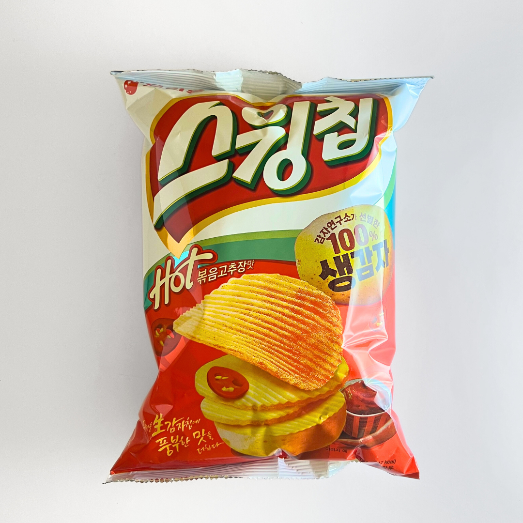 오리온 스윙칩(칠리) 124g(Orion Swing Chip(辣椒) 124g)
