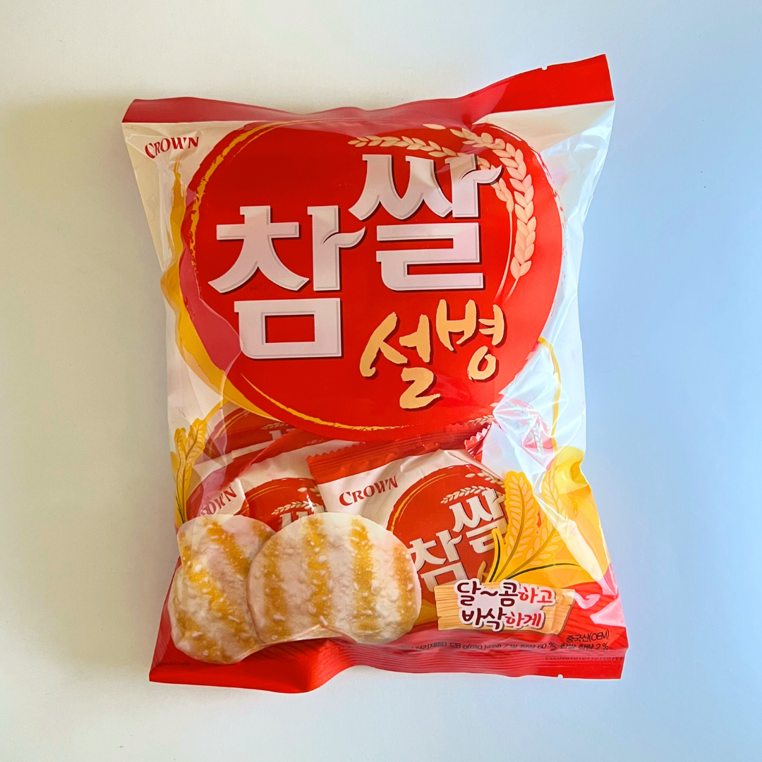 크라운 참쌀설병 128g(Crown Rice Cracker(Sweety) 128g)