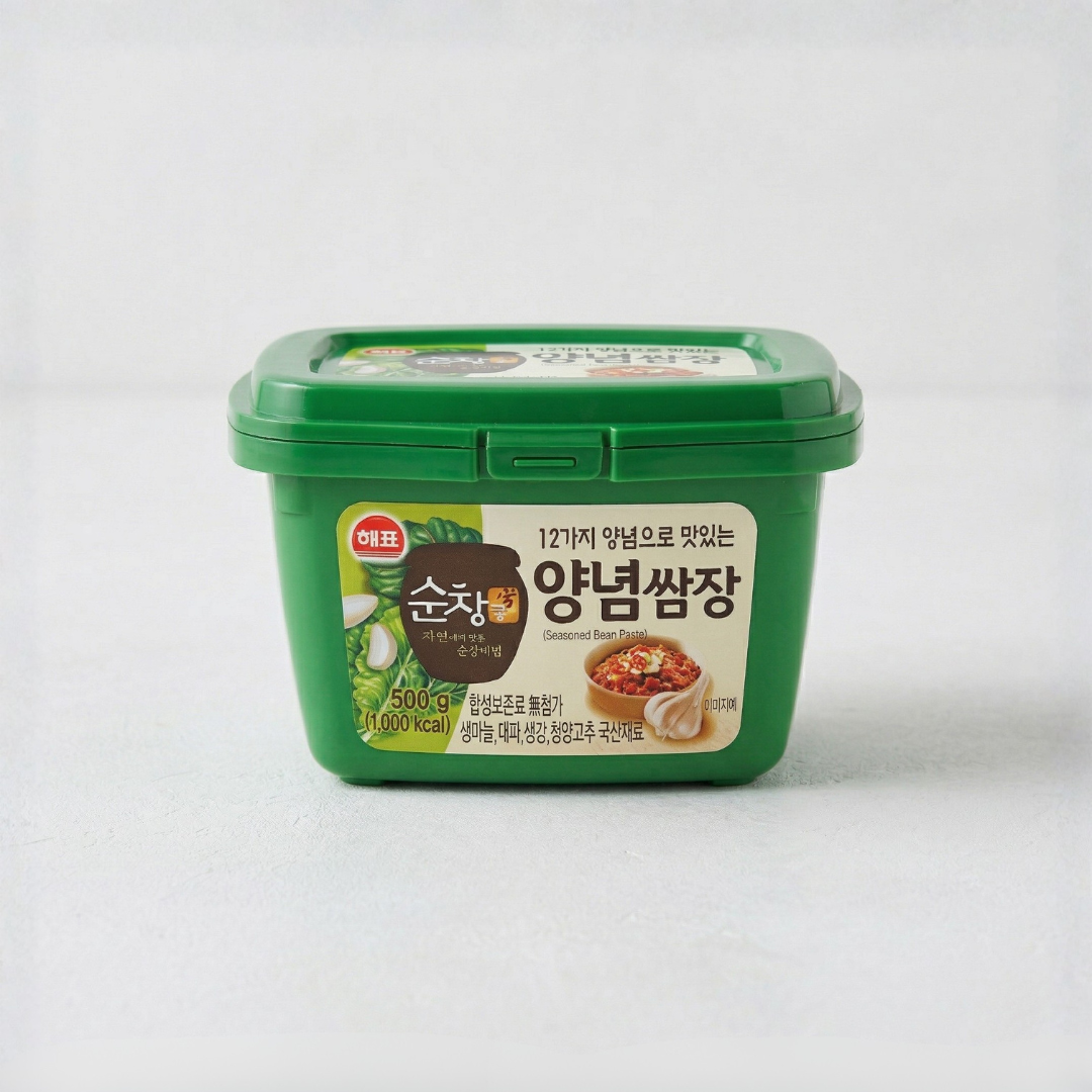 해표 순창궁 12і지 양념쌈장 500g(HP 调味豆酱 500g)
