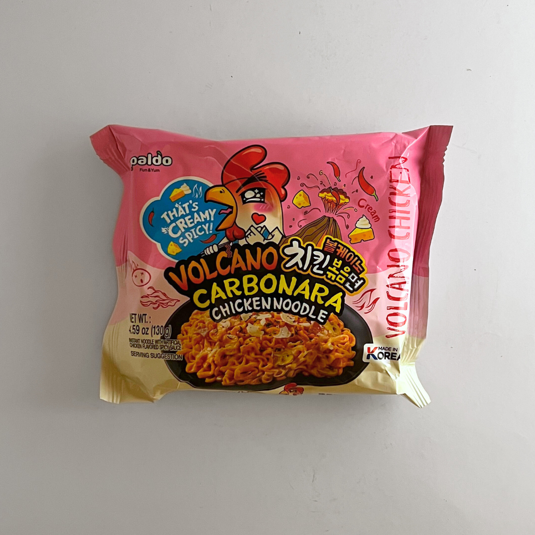 팔도 볼케 Been 치킨 까르보나라 130G(PD VOLCANO CHICKEN CARBONARA 130G)