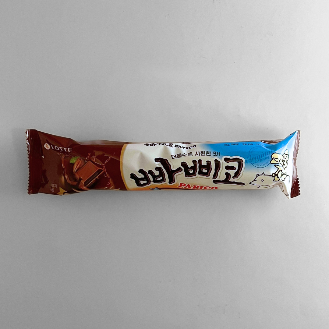 롯데 빠삐코 초코 130ML(LT Papico Choco 冰管 130M)