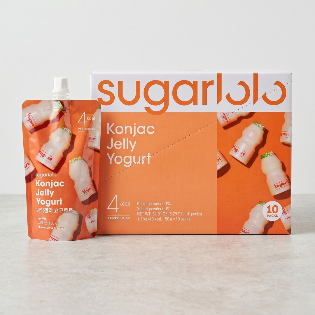 슈가로로 곤약젤리 요구르트 150G*10(SUGARLOLO KONJAC YOGURT BOX*)