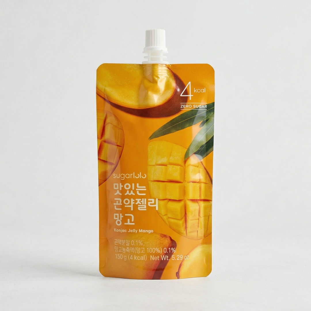 슈가로로 곤약젤리 망고 150ML(SUGARLOLO KONJAC JELLY MANGO 150ML)