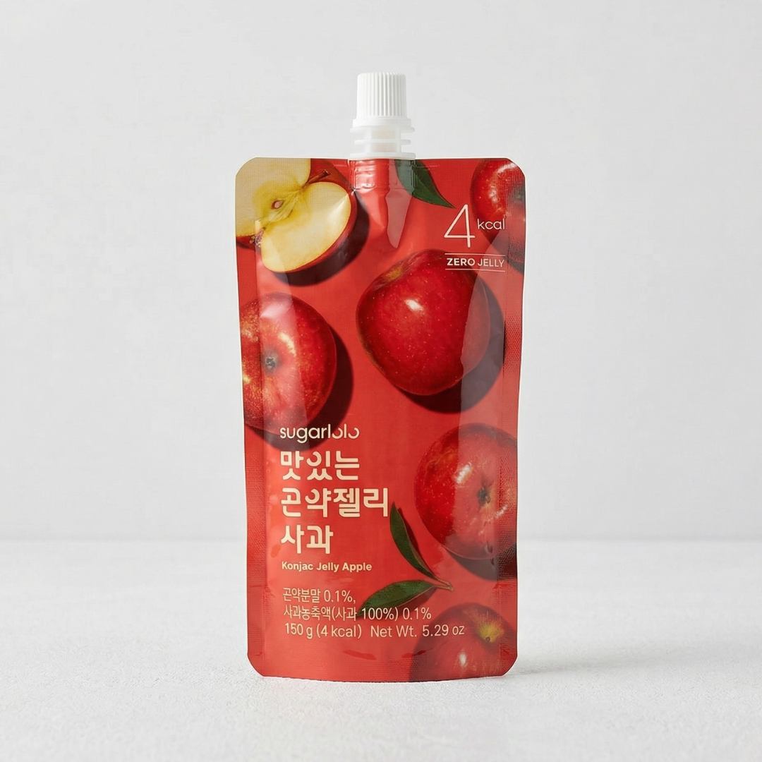 슈가로로 곤약젤리 사과 150g(Sugarlolo Konjac Jelly Apple)