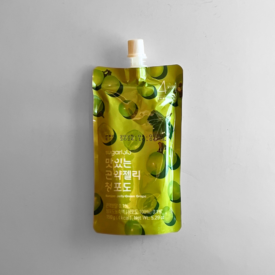 맛있는 곤약젤리 청포도 150g(Sugarlolo Konjac Jelly Green Grape)