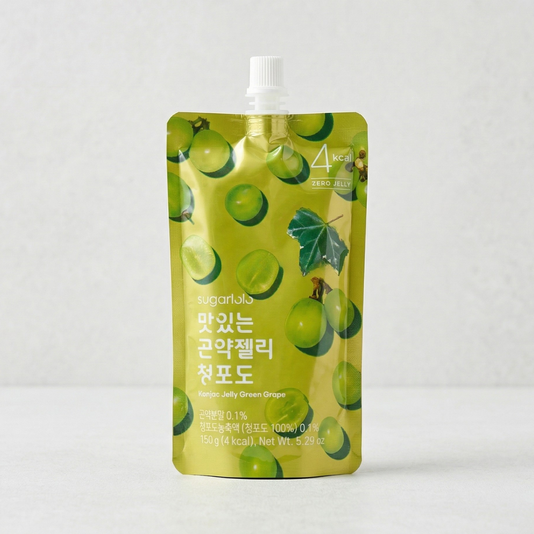 슈가로로 곤약젤리 청포도 150g(Sugarlolo Konjac Jelly Green Grape)
