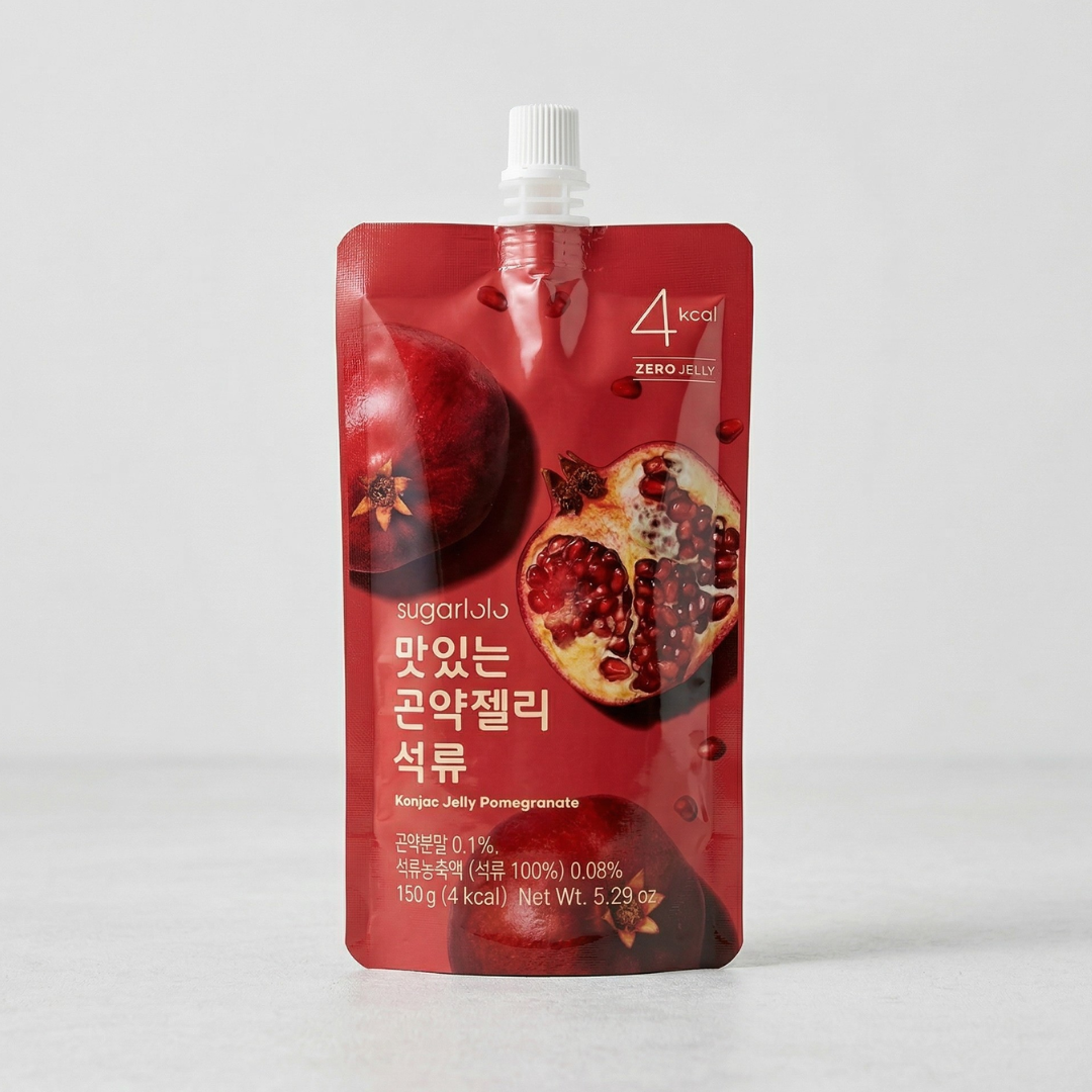 슈가로로 곤약젤리 석류 150g(Sugarlolo Konjac Jelly Pomegranate)