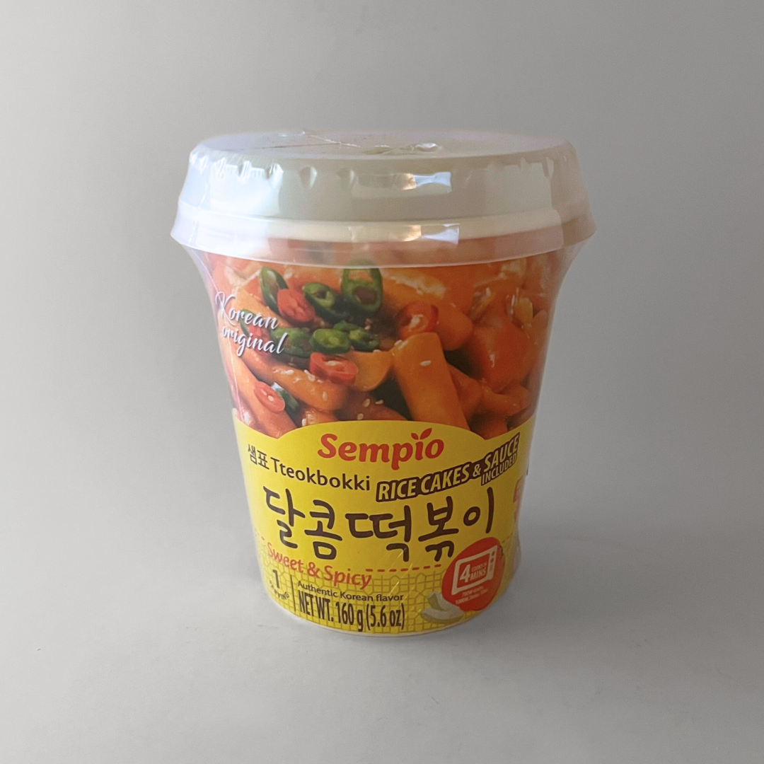 샘표 달콤 떡볶 Been 컵 160G(SP TeokBokKi 杯甜辣)