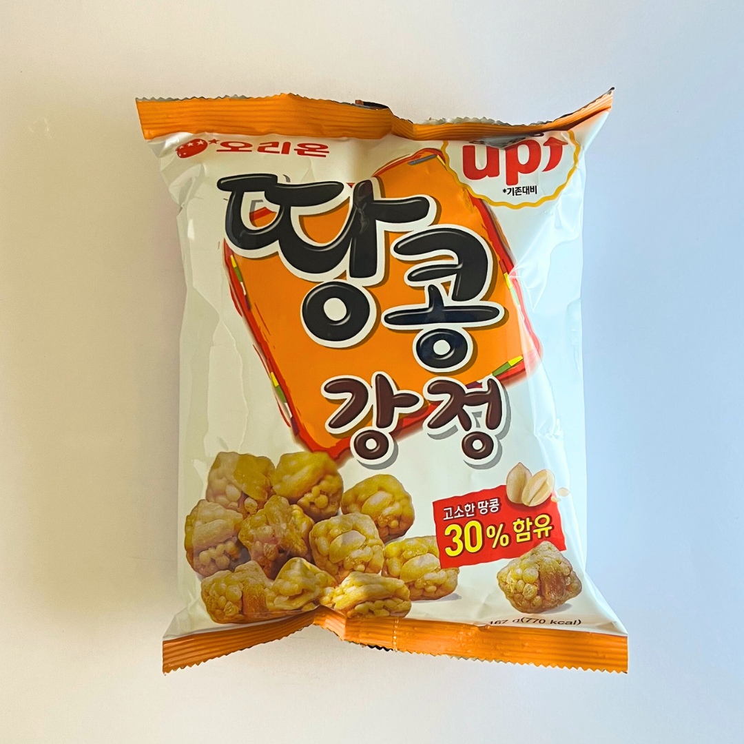 오리온 땅콩강정 167g(好丽友花生米曲奇 167g)