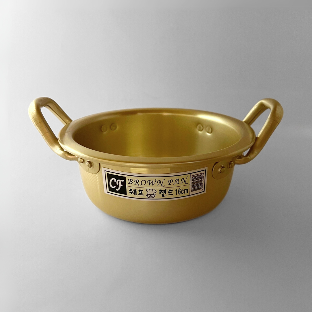 황냄비 16cm(黄色烹饪锅16cm)