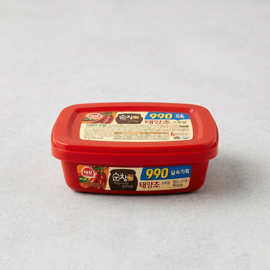 해표 순창궁 태양초 고추장 실속기획 170G(HP 990 Chilli Paste 170G)