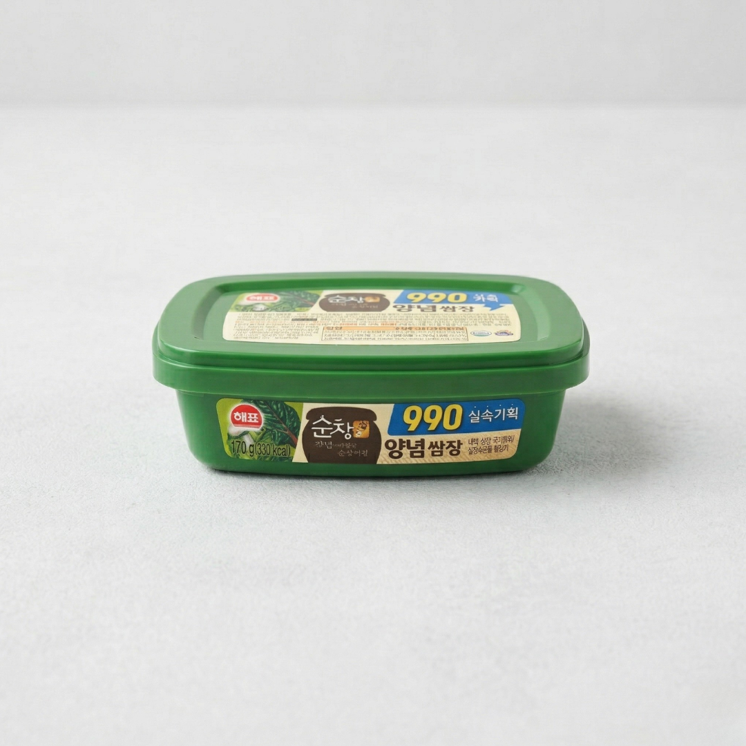 해표 순창 양념쌈장 실속기획 170G(HP SEASONED PASTE (SUNCHANG 990) 170G)