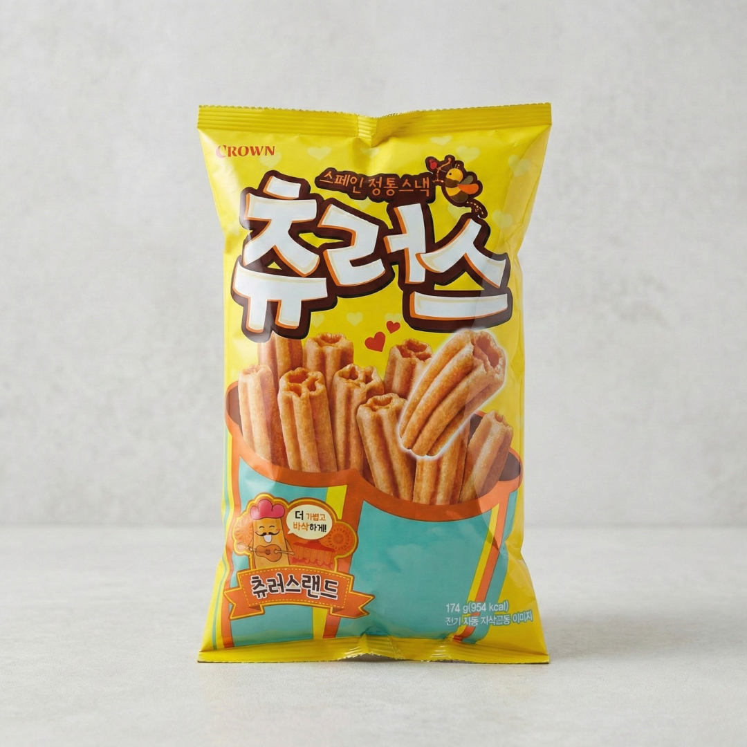 크라운 츄러스 174g(Crown Churros 174g)