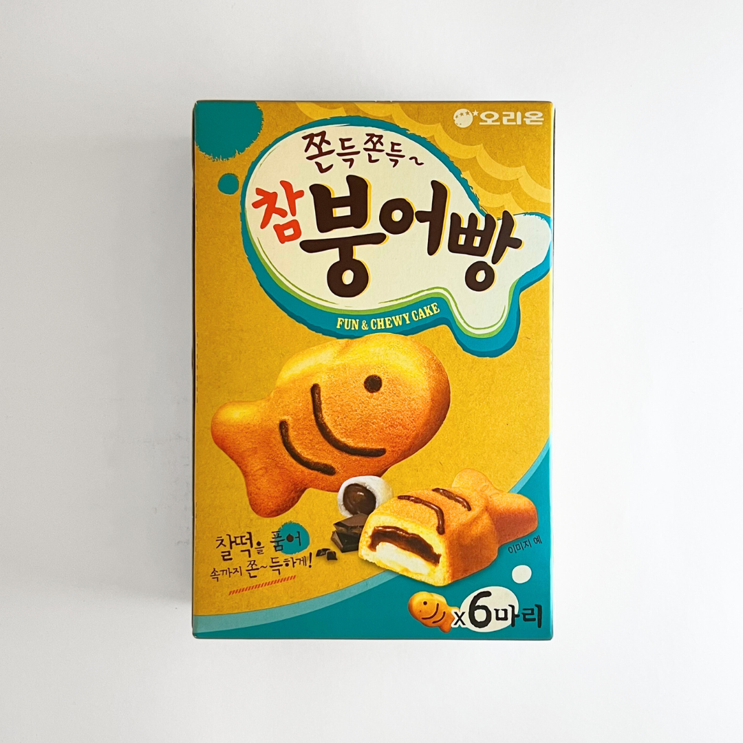 오리온 참붕어빵 174g(Orion 黄金鱼松饼 174g)