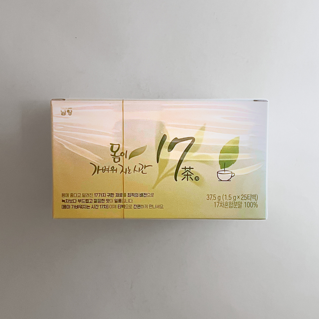 남양 몸ָ벼워지는시간 17차 1.5g*25T(纽约混合(17)茶1.5g*25T)