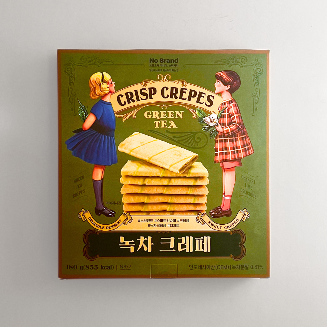 노브랜드 그린티크레페 180G(NB CRISP CREPES GREEN TEA 180G)