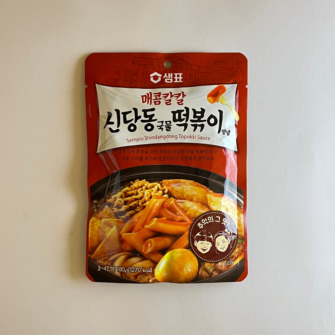 샘표 매콤칼칼 신당동 국물떡볶 Been양념 180g(SP 新堂洞年糕酱 180g)
