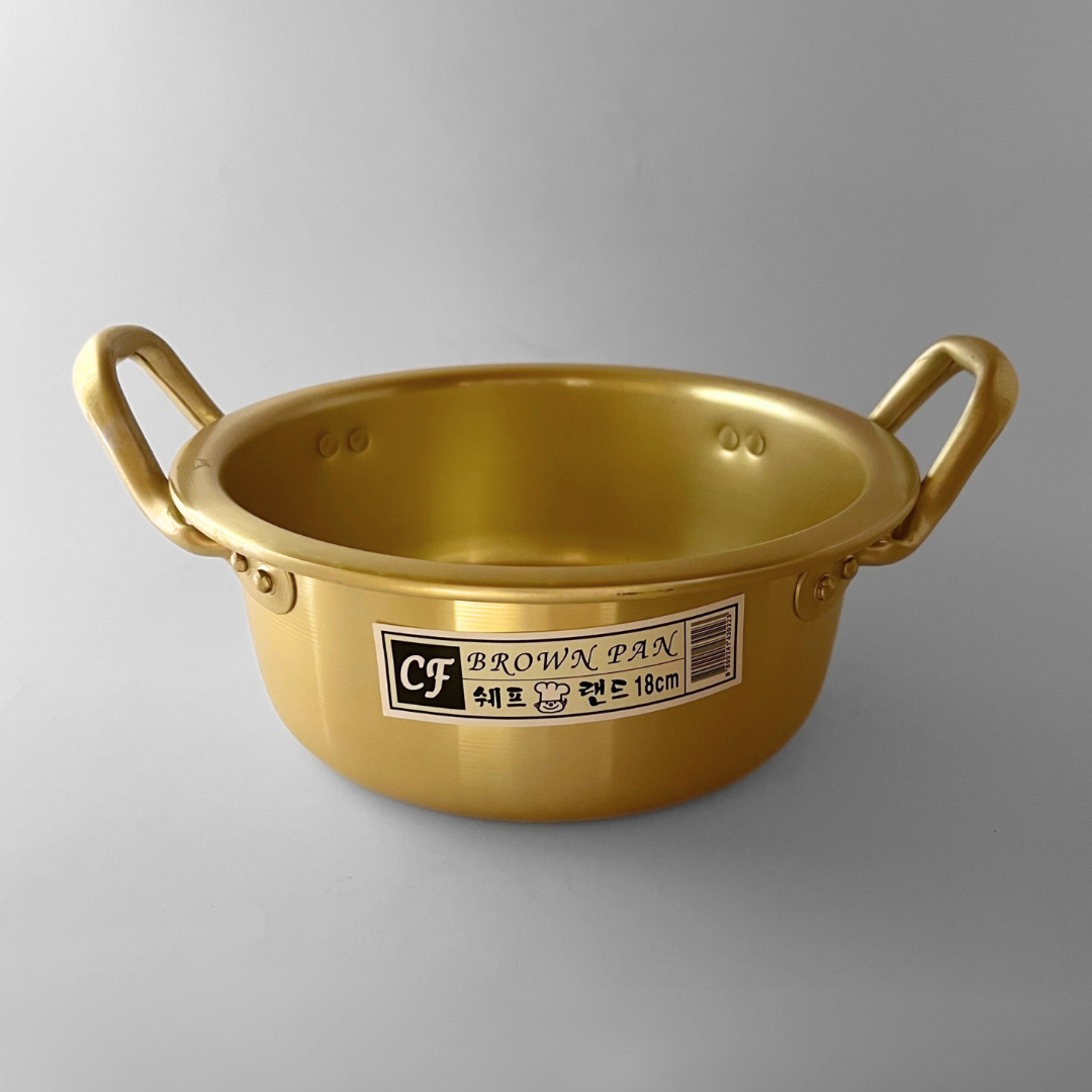 황냄비 18cm(Yellow Cooking Pot 18cm)