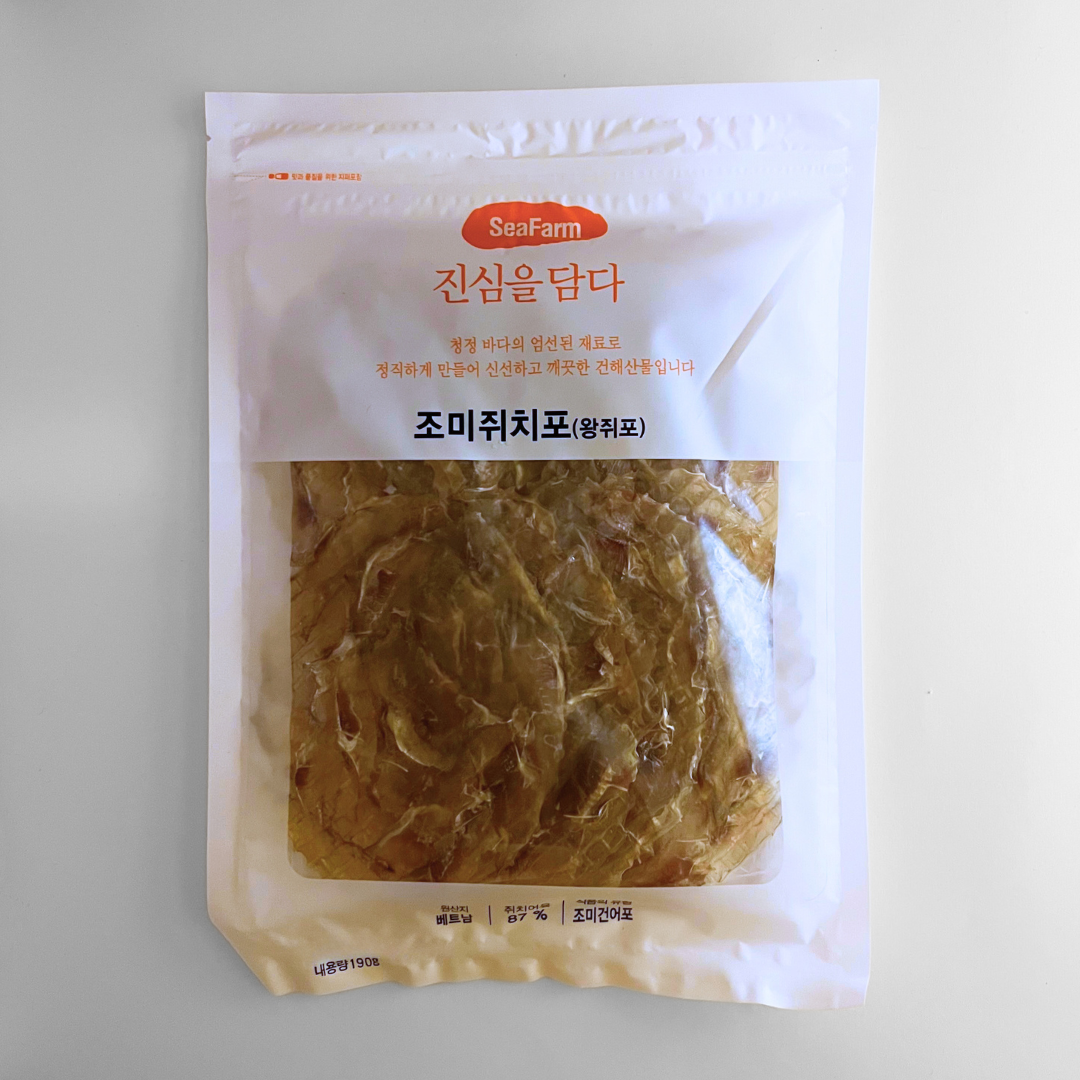 정화 쥐치포 190G(JH 鱼干 190G)