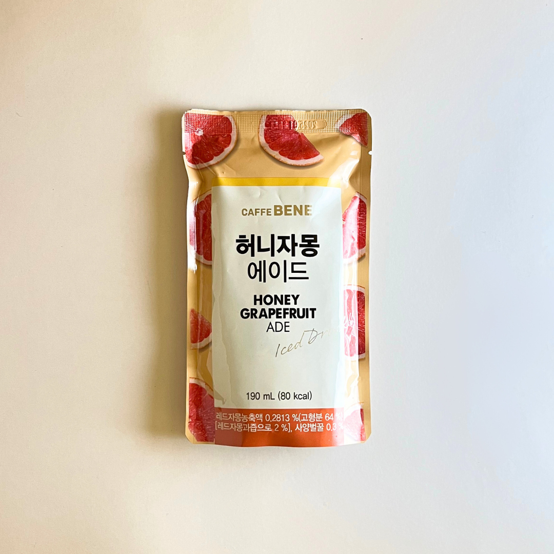 카페베네 허니자몽 에드 190ML(CB 蜂蜜西柚汽水 190ML)