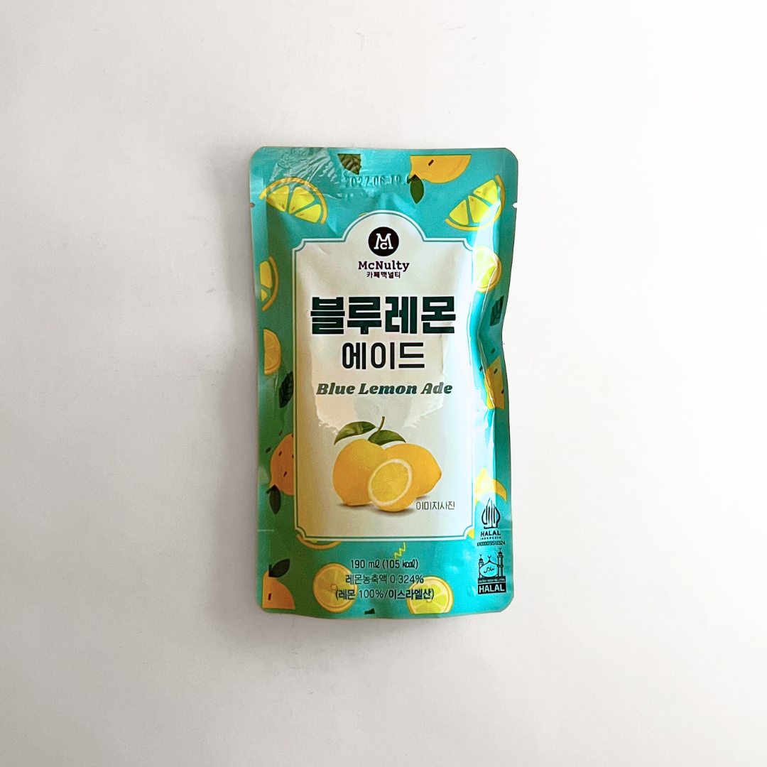 맥널티 블루레몬 에이드 190ML(MT BLUE LEMON ADE POUCH 190ML)
