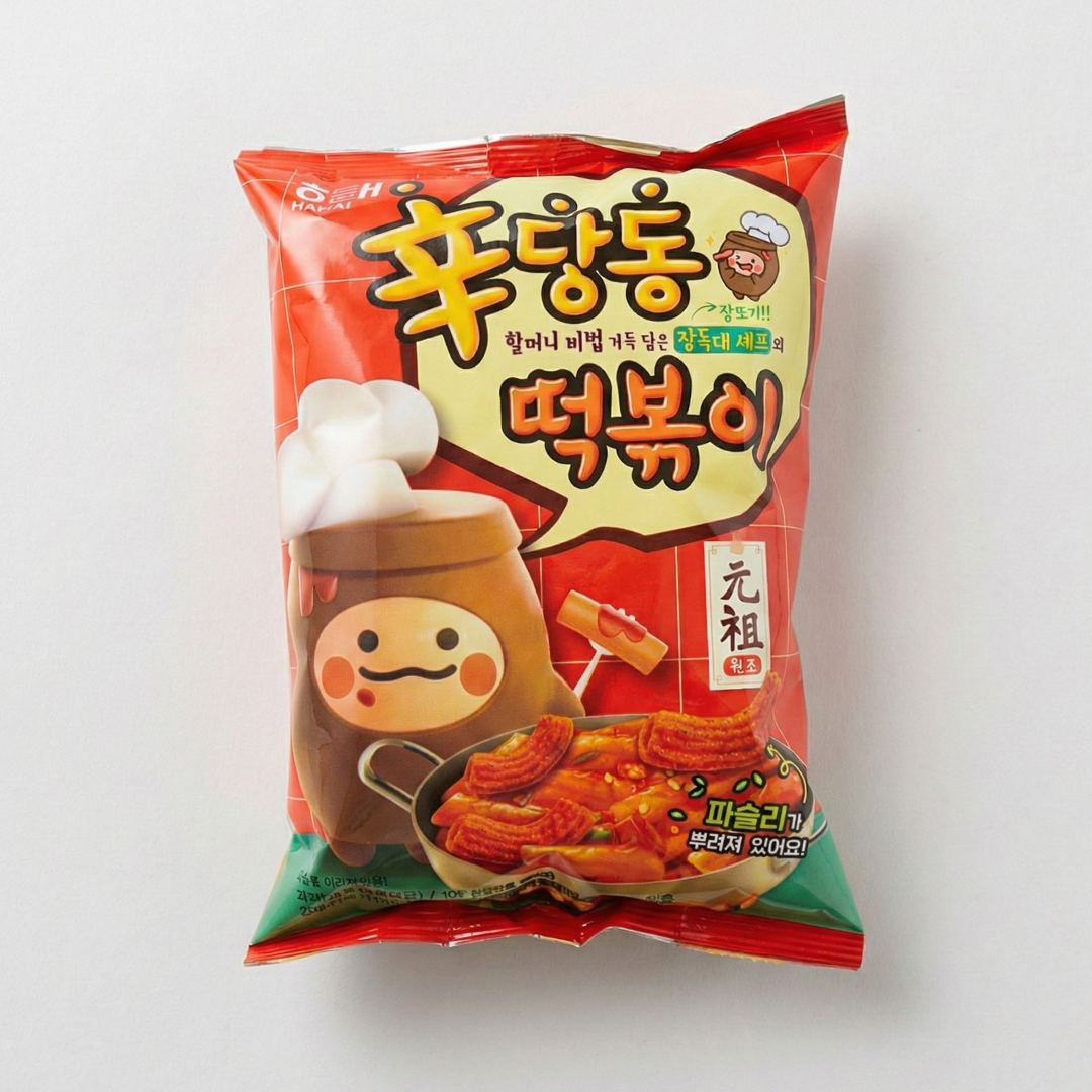 해태 신당동 떡볶 Been 대 192g(HT 炒年糕零食 192g)