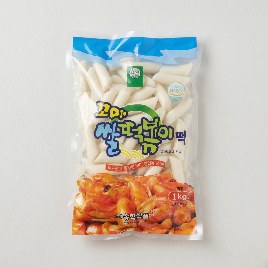 송학 꼬마 쌀떡볶이떡 1KG(SH Rice Cake Stick Mini 1KG)