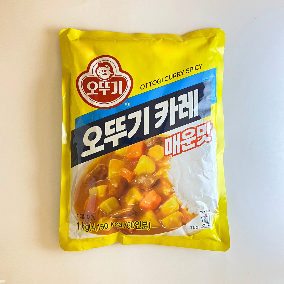 오뚜기 카레 매운맛 1kg(OTG 咖喱粉(热) 1kg)