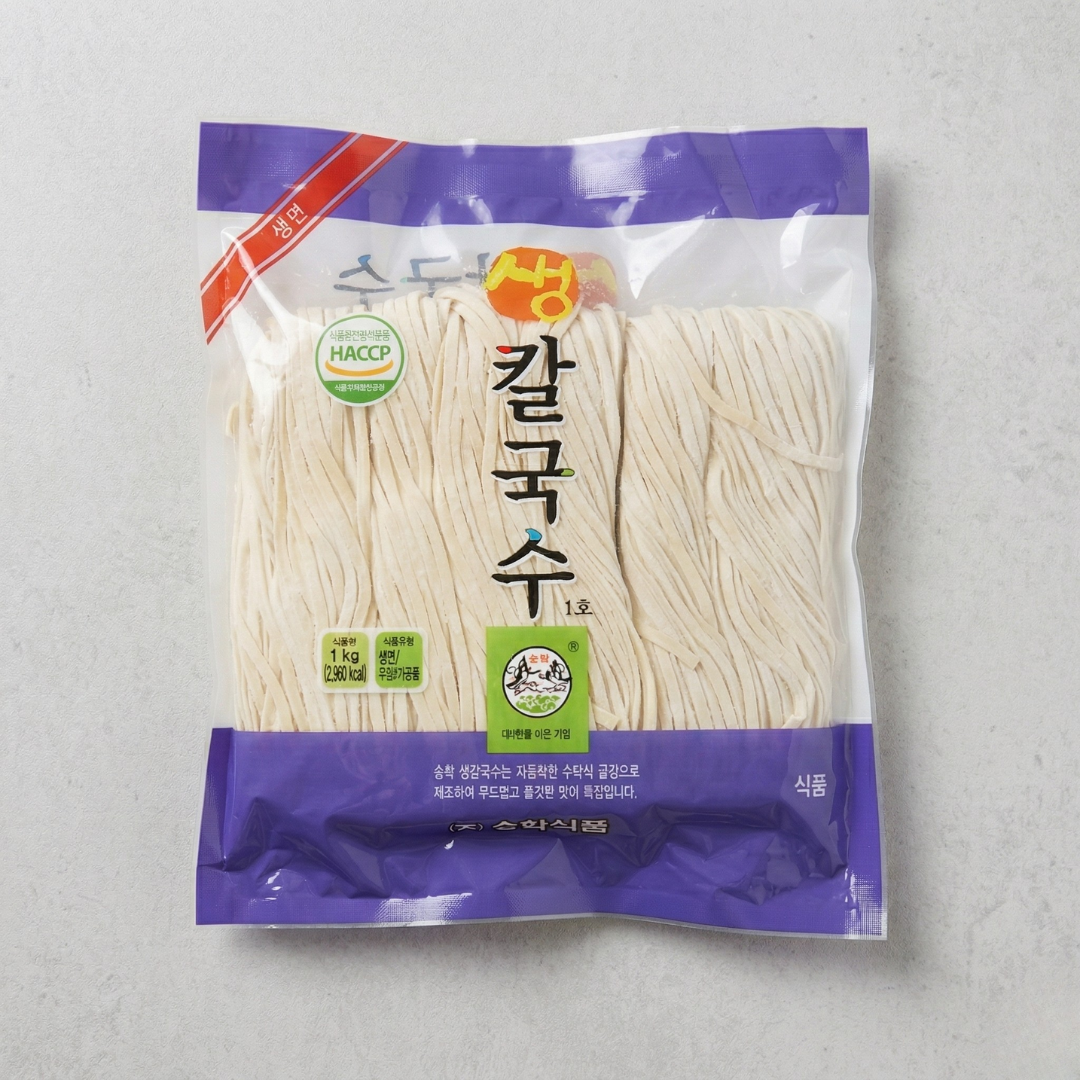 송학 생칼국수 1kg(SH 鲜扁面 1kg)
